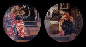 受胎告知 作： Filippino Lippi